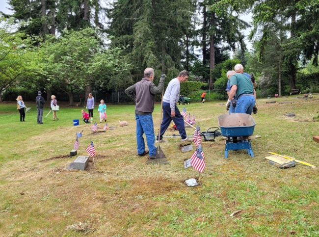 Cromwell Cemetery 2024 Annual Clean Up Day